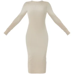 Robe Mi-longue Avoine En Maille Côtelée Large à Dos Noué -Jupe Lumine Soldes Boutique a4cd3adec4ac17414e2e78718dbfd72f9a3c6627 cnd4074 5
