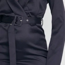 Robe Blazer Noire à Ceinture Et Décolleté -Jupe Lumine Soldes Boutique a57c0975c36fe422348881cdcdbd7d63fde9ddce cnc2334 4