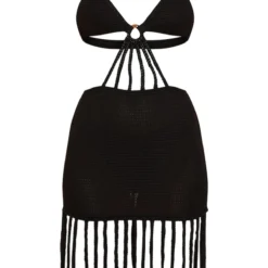 Robe De Plage Noire En Maille Crochetée Découpée à Anneau 9 Robe De Plage Noire En Maille Crochetée Découpée à Anneau -Jupe Lumine Soldes Boutique a5ab9ccb0d1146e4506d51b9cd15a83cc3bbb1f8 cnd3626 5