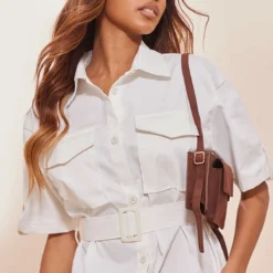 Robe Chemise Cargo écrue Ceinturée à Manches -Jupe Lumine Soldes Boutique a9514b9873409c969869bca8bf8424a67db7a4a8 cne1513 4