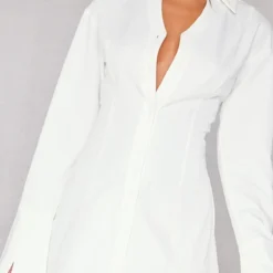 Robe Chemise Tissée Blanche à Dos Lacé 8 Robe Chemise Tissée Blanche à Dos Lacé -Jupe Lumine Soldes Boutique aa333d0fadfeb2be6d70607f4c27f408b47ea2a4 cnb3581 4