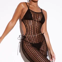 Robe De Plage En Maille Crochetée Noire Fendue à Nos Nu 8 Robe De Plage En Maille Crochetée Noire Fendue à Nos Nu -Jupe Lumine Soldes Boutique aeb741d532f987a0dc14ca5f6af1a04a59cd2fd0 cnc7473 4