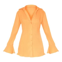 Robe Chemise Plissée Mandarine à Manches Flare -Jupe Lumine Soldes Boutique aeded56f628fd4dd2f01ed5a4540fbb2b450d2e5 cnd8940 5