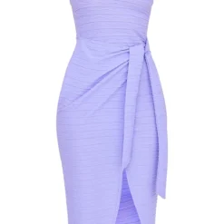 Robe Asymétrique Mi-longue Texturée Violette à Jupe Portefeuille -Jupe Lumine Soldes Boutique af50b81c1952b027397b011ddd9060680580ef47 cmy8609 6