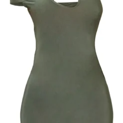 Robe Très Moulante Kaki à Bretelle Asymétrique Et Découpe 9 Robe Très Moulante Kaki à Bretelle Asymétrique Et Découpe -Jupe Lumine Soldes Boutique b01705ffd93fd6e0f44912292e2a19a91d550e87 cnd2271 5