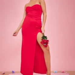 Robe Longue Bustier En Néoprène Rouge à Détail Bonnets 7 Robe Longue Bustier En Néoprène Rouge à Détail Bonnets -Jupe Lumine Soldes Boutique b0ee637d93388da80380368d7908ebe5bc0afee3 cnd9033 3