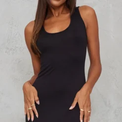 Basic Robe Maxi Noire -Jupe Lumine Soldes Boutique b385655ecfbff3e3fd77e86203ea6910aba3c0d0 clt0989 4