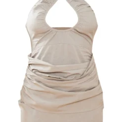 Robe Moulante Portefeuille Taupe Effet Lin à Dos Nu Croisé -Jupe Lumine Soldes Boutique b53511532339e5d19b33525c5560cbedf281c7c6 cnd7661 5