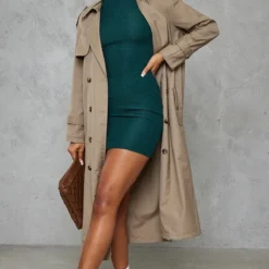 Robe Moulante Texturée Vert Forêt à Mancherons -Jupe Lumine Soldes Boutique b5e45ce63014948a6d0bb91cef8b72e523a536a7 cnb3541 3