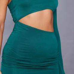 Robe Longue Moulante Vert Forêt Asymétrique à Découpes -Jupe Lumine Soldes Boutique b75a4aa6d512a84fcdffa7bbc174413c9c43bdde cnc2751 4