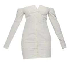 Robe Chemise Tissée Crème à Col Bardot Et Détail Poches -Jupe Lumine Soldes Boutique b7cdf80d074dafa2f4d188207147e952e2a8c856 cnd1222 5