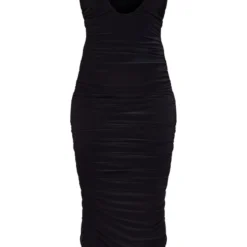 Robe Longue Moulante Noire à Dos Nu Détail Rose -Jupe Lumine Soldes Boutique bc7b7fa4c6177ce2517b3e950e83055dc094ed14 cne3454 5