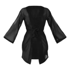 Robe De Chambre Courte En Mesh Noir 9 Robe De Chambre Courte En Mesh Noir -Jupe Lumine Soldes Boutique bd6f9aa6a0152e3ae379635745dab0ce4d2ce97b cnd8186 5