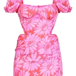 Robe Moulante Rose Fleurie à Bonnets -Jupe Lumine Soldes Boutique bdd67d0a869fcfcb9fee2c1af4143bae65ea2626 cnd5405 5