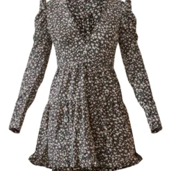 Robe Rétro Noire Fleurie à Manches Bouffantes Et Ourlet Volanté 10 Robe Rétro Noire Fleurie à Manches Bouffantes Et Ourlet Volanté -Jupe Lumine Soldes Boutique be1d07466d1e424ac8c416c093ad91c8bf7e24d3 cmv0668 5