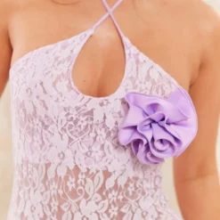 Robe Longue En Dentelle Lilas Fleurie à Dos Nu Découpé -Jupe Lumine Soldes Boutique bf40f57710185f5f770d61e3798f8b984ddd0c25 cne4566 4