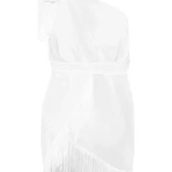 Robe De Plage Asymétrique à Franges Blanche -Jupe Lumine Soldes Boutique c01914c60f199bad69978eb884a15e407052636b CMA9041 3