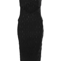 Robe Longue Noire Découpée Brodée à Bretelles Et Buste Froncé -Jupe Lumine Soldes Boutique c1050a83ad29700c918734081485b83b27f9af5a cnd8930 5