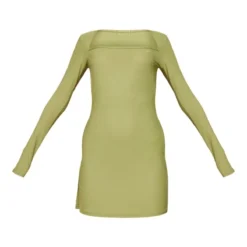 Robe Moulante Vert Olive à Col Carré Et Manches Longues 9 Robe Moulante Vert Olive à Col Carré Et Manches Longues -Jupe Lumine Soldes Boutique c165711ab7260355cb394aea32d62b80ed94d5f9 cnd1260 5