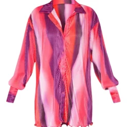 Robe Chemise Plissée Rose à Imprimé Dégradé Et Ourlet Volanté 9 Robe Chemise Plissée Rose à Imprimé Dégradé Et Ourlet Volanté -Jupe Lumine Soldes Boutique c24f3276ab7ba382c0f7f95307991f248fad3fec cne2695 5
