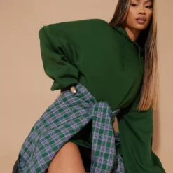 Robe Pull Oversize En Sweat Vert Forêt à Capuche 7 Robe Pull Oversize En Sweat Vert Forêt à Capuche -Jupe Lumine Soldes Boutique c5624355e4c3472da2a65487438371544cc8a68f cmv4109 4