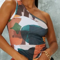 Robe Moulante Orange Imprimé Abstrait à Bretelle Unique Et Jupe Froncée 8 Robe Moulante Orange Imprimé Abstrait à Bretelle Unique Et Jupe Froncée -Jupe Lumine Soldes Boutique c68aaa877b5f6291a3398399588f9022740bf63e cms7061 5