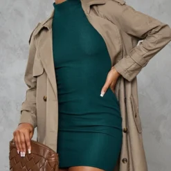 Robe Moulante Texturée Vert Forêt à Mancherons -Jupe Lumine Soldes Boutique c96acf262d87ed8b6fdcb0dcdb20977bf4dca60a cnb3541 4