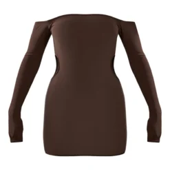 Robe Très Moulante Chocolat à Col Bardot Et Découpes Sur Les Côtés 9 Robe Très Moulante Chocolat à Col Bardot Et Découpes Sur Les Côtés -Jupe Lumine Soldes Boutique cb9a29dbc7a46f13dc91555037b655e4a871ca4d cnc2999 5