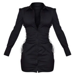 Robe Chemise Noire à Côtés Découpés Et Strass 9 Robe Chemise Noire à Côtés Découpés Et Strass -Jupe Lumine Soldes Boutique d1b48ef461774ceae2117cd9f29d463f6f639240 cmz5829 5