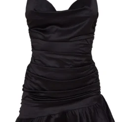 Robe Moulante à Bretelles Noire Satinée à Col Bénitier Et Ourlet Volanté 9 Robe Moulante à Bretelles Noire Satinée à Col Bénitier Et Ourlet Volanté -Jupe Lumine Soldes Boutique d3f90e6c31a80a63d6084195e8d60dd2b26ef716 cnd0365 5