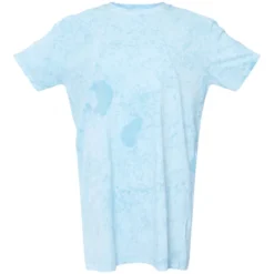 Robe T-shirt Bleu Javélisé à Slogan Good Day -Jupe Lumine Soldes Boutique d4c5b5864af31a40db4bcc69510097e1c0e9fa54 cne8944 5