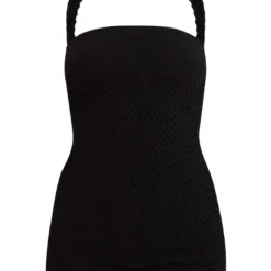 Robe Moulante Texturée Noire à Dos Nu Et Bretelles -Jupe Lumine Soldes Boutique d4da656ca0a9aa4d54f790a4f21459fa9d8a5b18 cnd5816 5