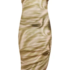 Robe Mi-longue Asymétrique Plissée Champagne à Imprimé Dégradé 9 Robe Mi-longue Asymétrique Plissée Champagne à Imprimé Dégradé -Jupe Lumine Soldes Boutique d53740d031ab47657a56a6e40b71869de3481758 cnc9997 5