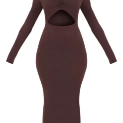Robe Longue En Jersey Chocolat Découpée à Noeud -Jupe Lumine Soldes Boutique d5cc2aaad1e2ffd01766c8122d9bbb9d1e333ad6 cnc9053 5