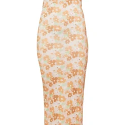 Robe Longue Bustier Fleurie Pastel Gris Pierre -Jupe Lumine Soldes Boutique d5d1752ba4483a9377be87b49cbba3a08bd2c95a cmz4563 6