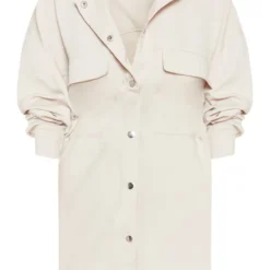 Robe Chemise Oversize Gris Pierre Style Cargo à Boutons Pression -Jupe Lumine Soldes Boutique d689bbe8fe108c27c9827a452a9a863086094195 CMF1250 3