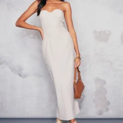 Robe Bustier Mi-longue Effet Lin Gris Pierre à Armatures 7 Robe Bustier Mi-longue Effet Lin Gris Pierre à Armatures -Jupe Lumine Soldes Boutique d7cffa8c04ed2ba7dd9706410d4ae5aecdfa8ebc cne1421 3