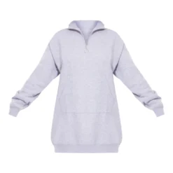 Robe Pull En Sweat Gris Cendré à Zip Et Col Montant 9 Robe Pull En Sweat Gris Cendré à Zip Et Col Montant -Jupe Lumine Soldes Boutique dc08c8f8eaa5d6240eb0e0d78879c5c6f8aaebe1 cnb9596 5