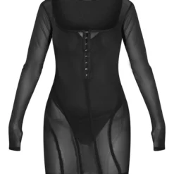RENEW Mini Robe Noire En Mesh Superposé -Jupe Lumine Soldes Boutique dd197445be679f29e58a5b154c88bb0af02b9b31 cna8609 5