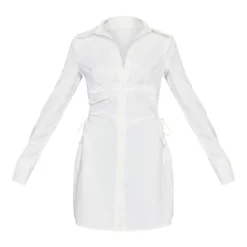 Robe Chemise En Maille Tissée Blanche Froncée à Découpes 9 Robe Chemise En Maille Tissée Blanche Froncée à Découpes -Jupe Lumine Soldes Boutique ddae07caf72e9f0b6a72d89304005c4df2e90829 cne1434 5