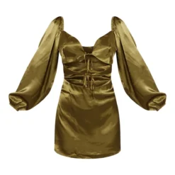 Robe Droite Satinée Verte Olive Découpée à Nouer 8 Robe Droite Satinée Verte Olive Découpée à Nouer -Jupe Lumine Soldes Boutique de846c461d893767f33db82f98522263022acbf4 cnd1227 5