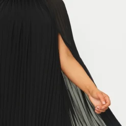 Robe Droite Style Cape Plissée Noire à Col Haut 8 Robe Droite Style Cape Plissée Noire à Col Haut -Jupe Lumine Soldes Boutique debd4fbd2c8bc0fbaf677195a6c49c1ab63d5e08 cmn7019 4