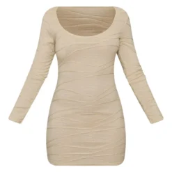 Robe Moulante Sable Clair Texturée à Col Rond Et Manches Longues 9 Robe Moulante Sable Clair Texturée à Col Rond Et Manches Longues -Jupe Lumine Soldes Boutique e06bc8dd39e54727fb84b61e30dd3195f88b9a7a cnd1273 5