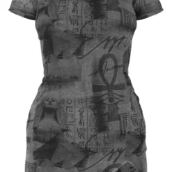 Robe Moulante Grise Imprimé Monument à Col Montant Et Ourlet Fendu -Jupe Lumine Soldes Boutique e40a386ea823f8ba191d94dd66eac589d14ea2b1 cnb1103 5