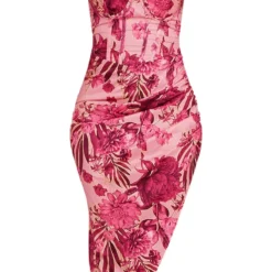 Robe Mi-longue Rose Fleurie Abstraite à Ourlet Asymétrique Et Corset 9 Robe Mi-longue Rose Fleurie Abstraite à Ourlet Asymétrique Et Corset -Jupe Lumine Soldes Boutique e4ad975e70ef8e763809128bee604c1643cc3c6d cmy2007 6