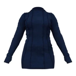 Robe Moulante Côtelée Bleu Délavé à Col Montant Et Détail Coutures -Jupe Lumine Soldes Boutique e56b554c99f22381817c448bc55a1dc6c8c2e35e cnd4279 5