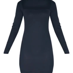 Logic Robe Moulante Côtelée Noire à Col Très Carré -Jupe Lumine Soldes Boutique e925b8790f3f71dd2cd6c59e6b5dc80bd26db822 cnb7256 5