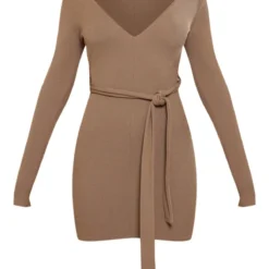 Robe Moulante Vert Olive à Dos Nu Noué Et Manches Longues -Jupe Lumine Soldes Boutique e9a487c409c66ccac05725c4db251e490bffcb74 cnd4069 5