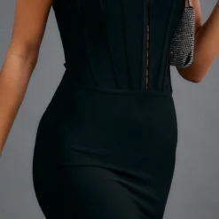 Robe Bustier Noire En Bandage à Agrafes Et Oeillets 8 Robe Bustier Noire En Bandage à Agrafes Et Oeillets -Jupe Lumine Soldes Boutique ea744cb29c5f0823cd5a9a0418d653f81b95b077 cnc3020 4