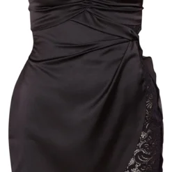 Robe Moulante Bustier Satinée Noire à Buste Froncé Et Partie En Mesh 9 Robe Moulante Bustier Satinée Noire à Buste Froncé Et Partie En Mesh -Jupe Lumine Soldes Boutique ec95d8ad1bc1f8d6350235a552130db2dae2e384 cnd2256 5